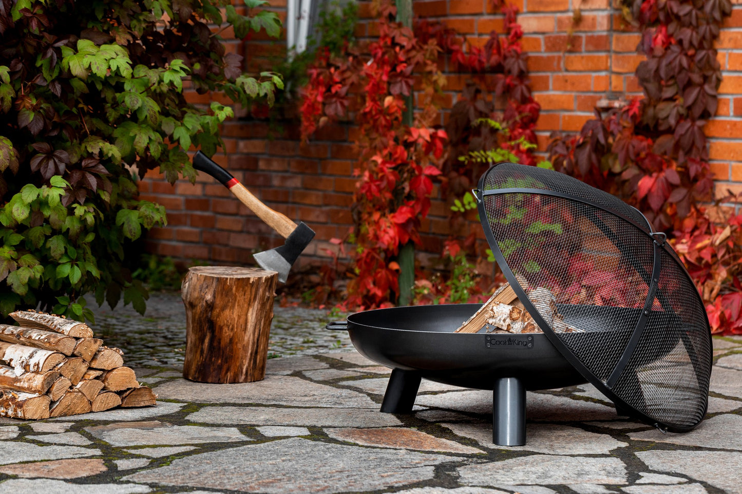 Fire Bowl Mesh Spark Screen