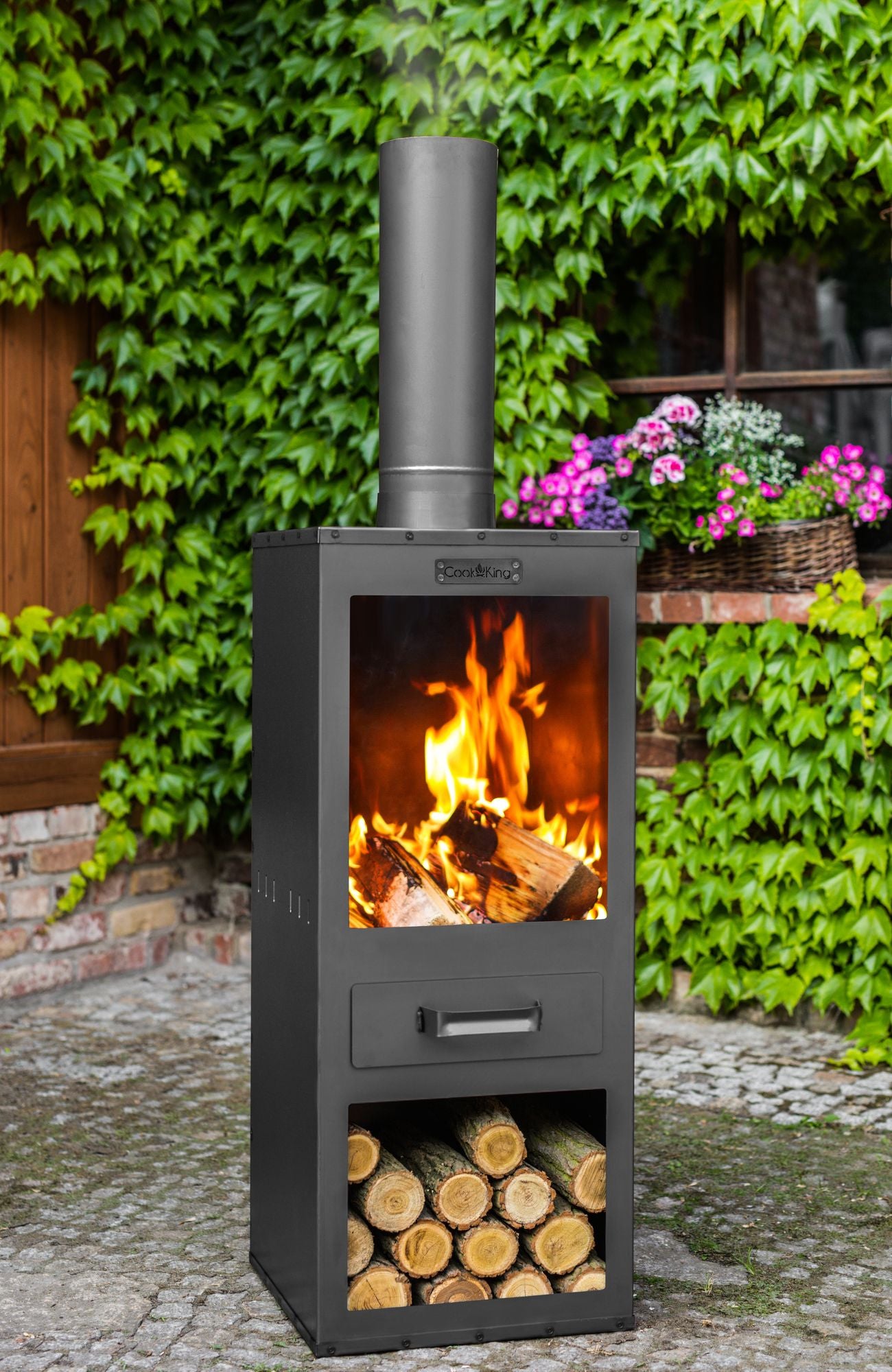 Garden Stove "Rosa"