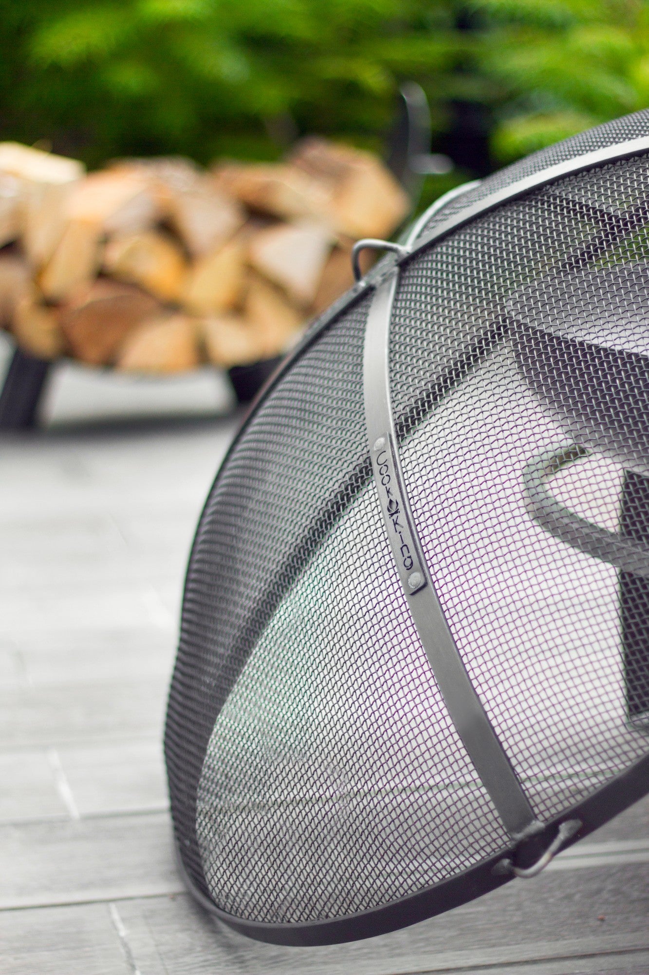 Fire Bowl Mesh Spark Screen