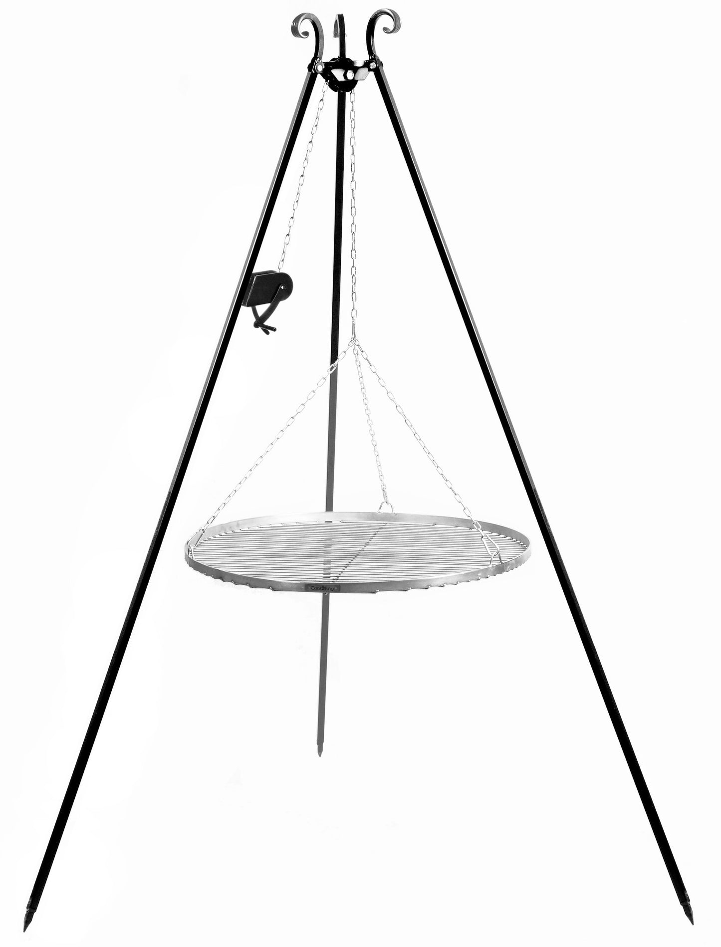 Tripod with Grate + Winch