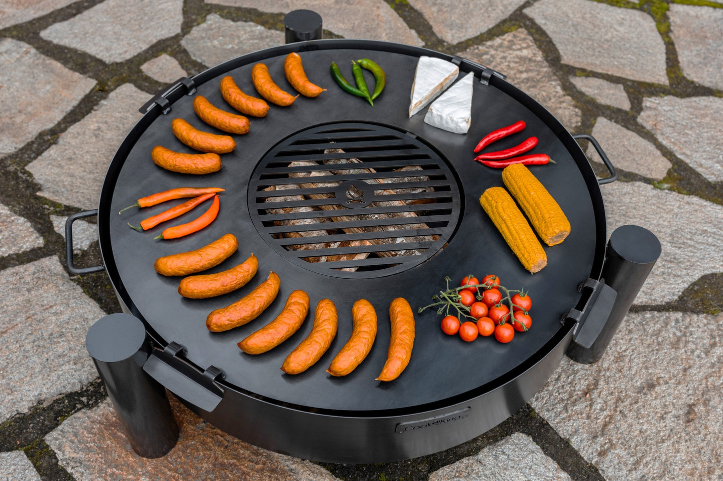Grill Plate With Grate