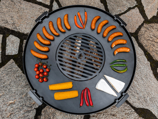 Grill Plate With Grate